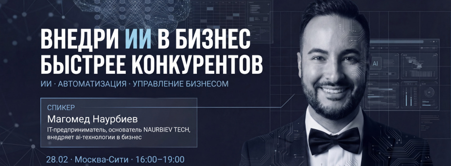 Мастермайнд по ИИ. Встреча предпринимателей в Москва-Сити