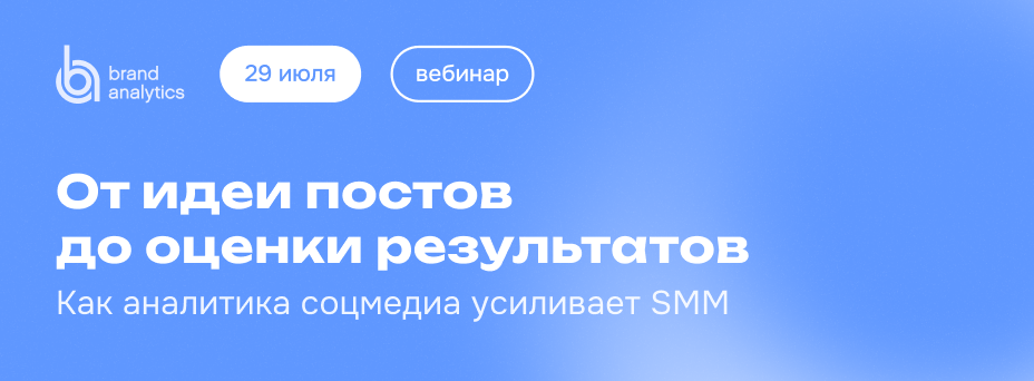 От идеи постов до оценки результатов. Как аналитика соцмедиа усиливает SMM