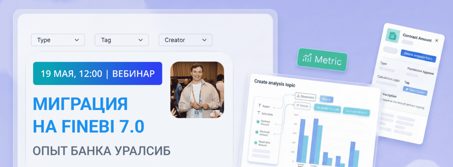 Миграция на FineBI 7.0 – опыт банка Уралсиб