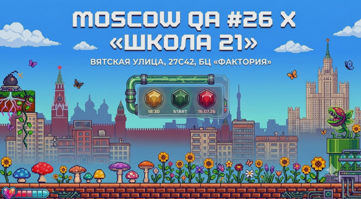 Moscow QA #26 x «Школа 21»